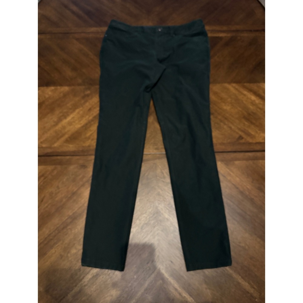 Lululemon ABC Pant Slim Mens 33‎ Dark Forest Green Warpstreme 5 Trousers |K